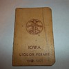 LIQUOR PERMIT BOOK