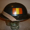 Unknown British WWII steel helmet. 