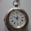 19s silver pocket watch 