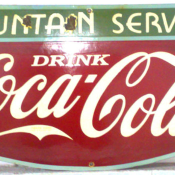 Conterfeit coca cola sign from india spotted on several websites - Coca-Cola
