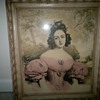 Victorian Lady in pink dress