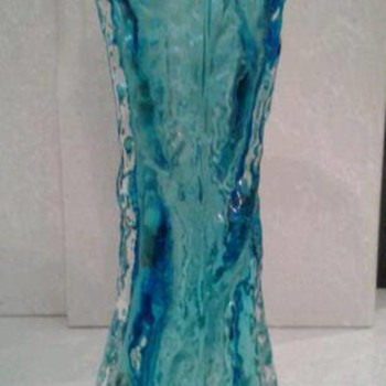 Bark Pattern Vase ?? - Glassware