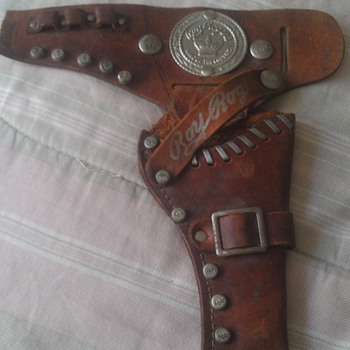 Vintage Roy Rogers Official King Of The Cowboys Gun Holster