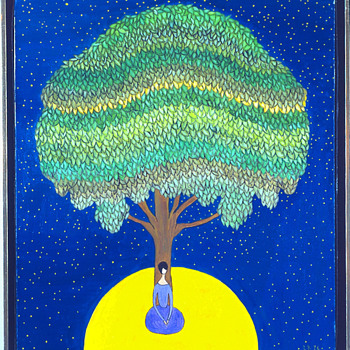 Mine S Crane  painting from Famous Crane Estate, ipswich Ma 