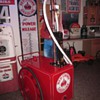 Antique Gas Cart, Red Crown Polarine Theme
