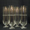 VERA WANG FOR WEDGWOOD CRYSTAL CHAMPAGNE GLASSES (SET OF 4)