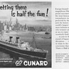 1955 - Cunard Lines Advertisement