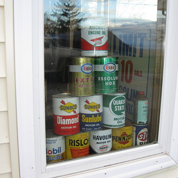 More Oil Cans and my Shop 