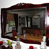 Antique mahogany frame - restored
