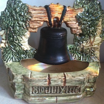 McCoy Liberty Bell wrong date - Art Pottery