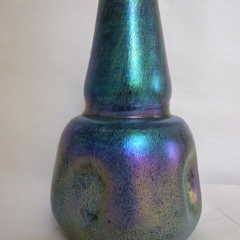 Kralik Cobalt  .  - Art Glass