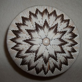 Melvin "Mel" Losh Native American Quill Box 