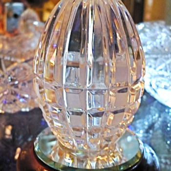 My Newest Crystal Eggs - Glassware