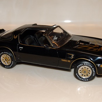 1977 Franklin Mint Pontiac Firebird Black Trans Am - Similar to the one in the movie Smokey and the Bandit