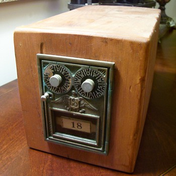 Vintage Safety Deposit Box (I think) - Office