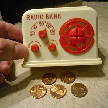 Ideal Plastic Radio Bank, The Other Match To My Red One