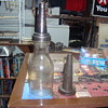 glass oil  quart   jar