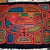Part of my collection of Molas - made by the Kuna Indians of Panama