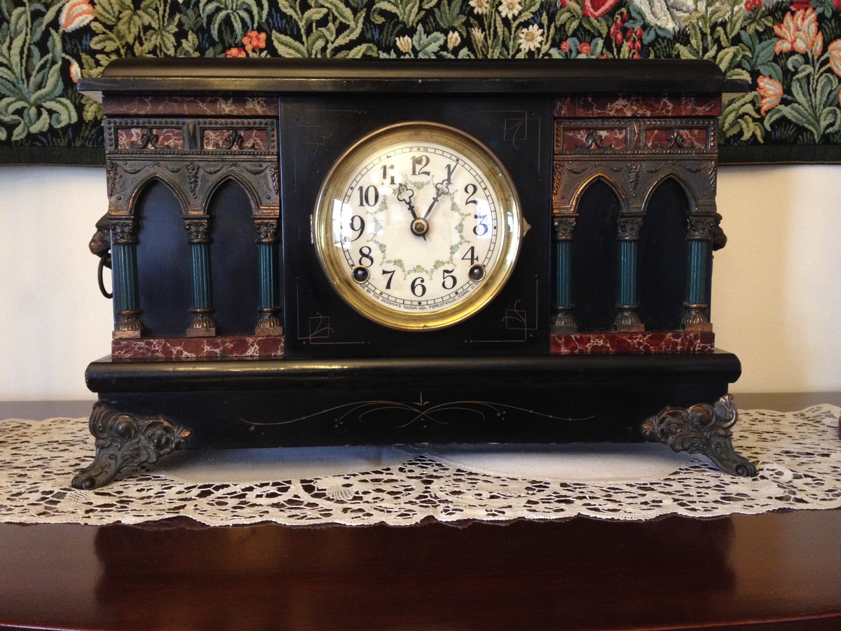 Sessions Black Mantel Clock Collectors Weekly