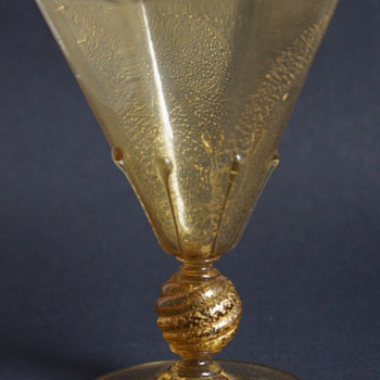 Murano Wine Goblet - Art Glass