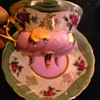 castle three footed tea cup