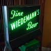 Neon Wiedemann's Beer Sign