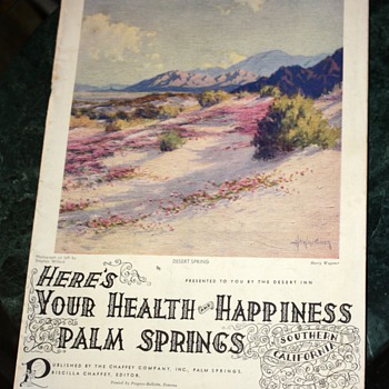 Here's Your Health and Happiness - Palm Springs  - Paper