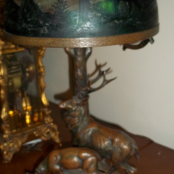 ANTIQUE DEER LAMP - Lamps