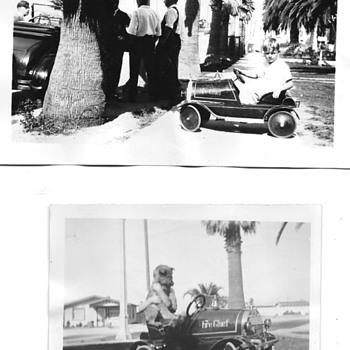 Fire Chief Pedal Car