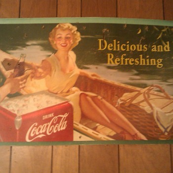 Grandpa's old signs - Coca-Cola