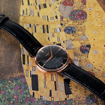 1960 Longines Flagship, 30L, solid 18kt rose gold - Wristwatches