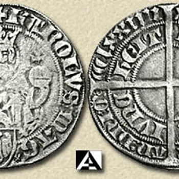 1374 Aachen Turnosgroschen, 1391 Dated Sichem & Schonvoorst,1487 Gelderland Real D'Argent, 1662 Poland Error Spun Die - World Coins