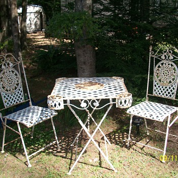 Antique Bistro set - Furniture
