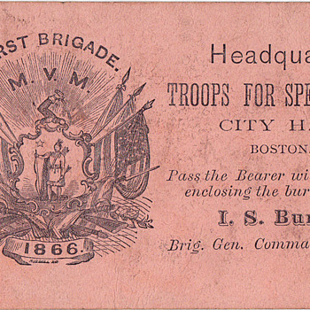 Boston Fire of 1872 soldiers pass