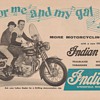 1956 Indian Motorcycles Advertisement