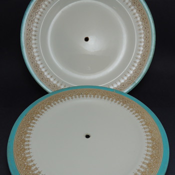 Royal Worcester Vitreous Tiered Plates?