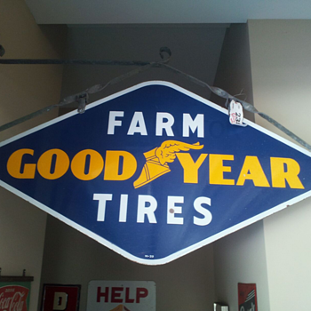 Goodyear Farm tire sign