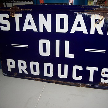 Standard Oil Products Signs & Conoco Sign - Signs