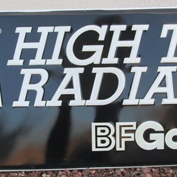 BF Goodrich Sign - Advertising