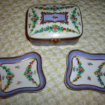This is a nice set I bought at an estate sale, But is it real Limoges?