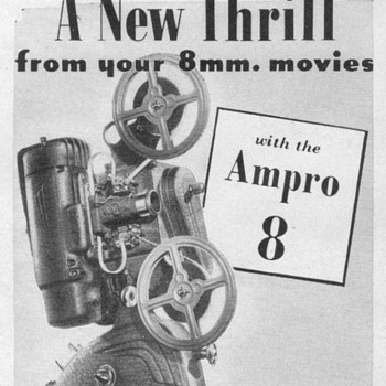 1948 - Ampro Movie Projector Advertisement