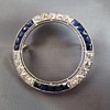Art Deco circle brooch