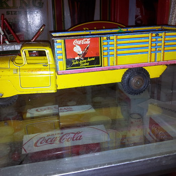 1950's Marx Toy Trucks - Coca-Cola