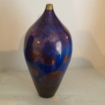 Peter Ilsley Crystalline Glaze Vase - Art Pottery
