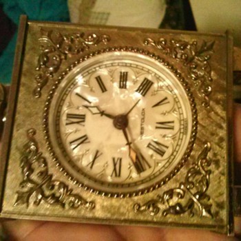 vintage alarm clock made in germany - Clocks