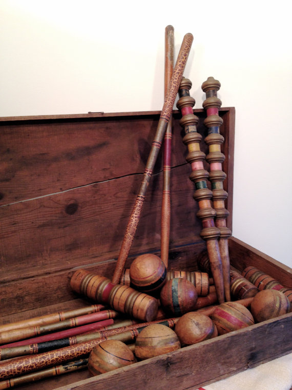 Antique Croquet Set Collectors Weekly