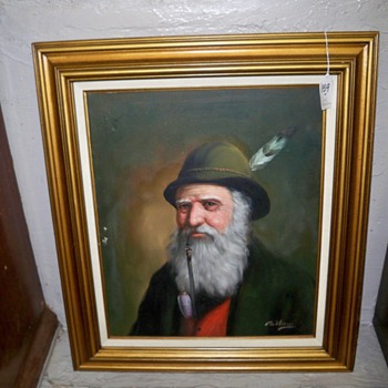 David Pelbam oil painting