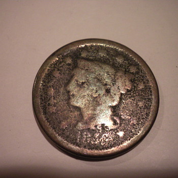 1856 Large cent - US Coins