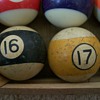 #16 and #17 Billiard Balls