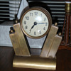 Brass Art Deco Clock